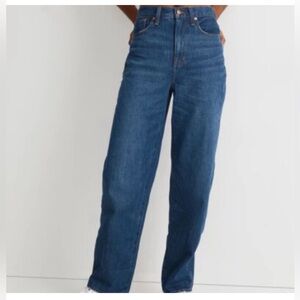 Madewell Baggy Straight Jeans